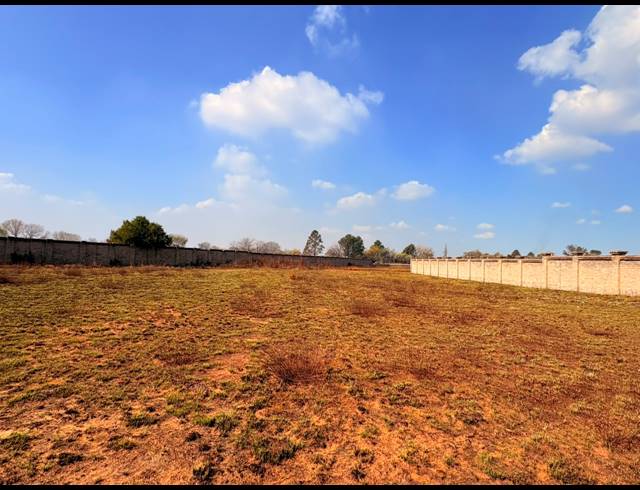 9,637M² VACANT LAND FOR SALE IN SASOLBURG EXT 4